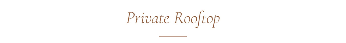 Private Rooftop