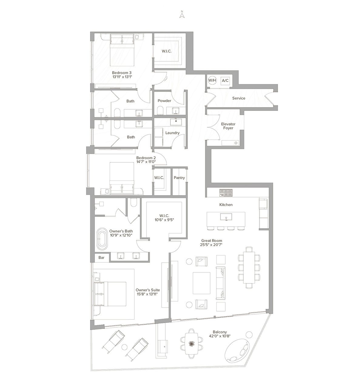 Residence 2 floorplan